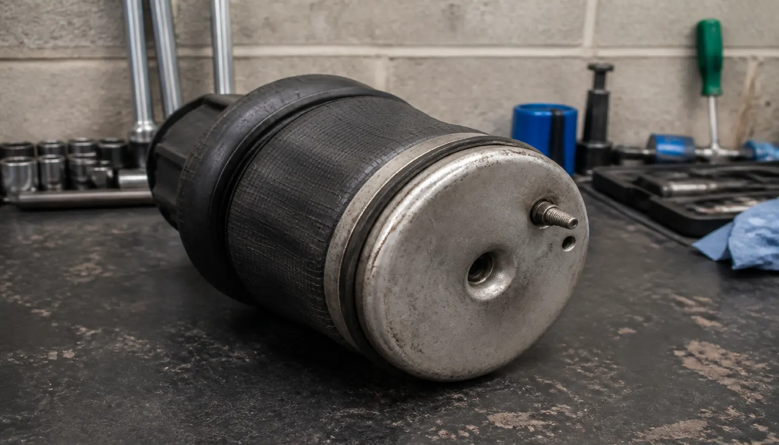 BMW X5 Rear Air Spring Replacement: One Corner Low Overnight